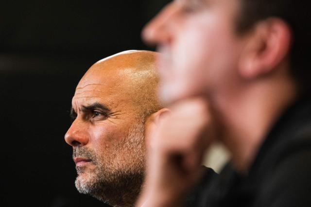 虎扑体育-瓜迪奥拉捍卫曼城清白身，坚守蓝月教职与19队为敌