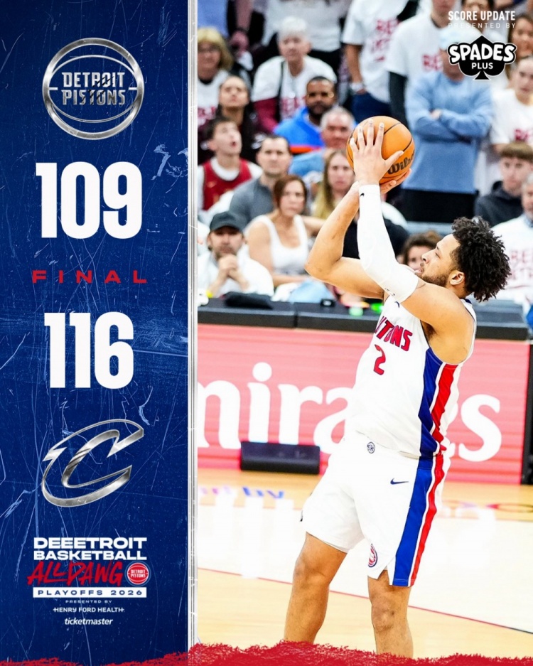 虎扑nba-美网友热议活塞2-1骑士：争个你死我活然后被尼克斯横扫 CC崩溃了